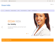 Tablet Screenshot of oceanindia.net