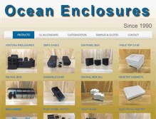Tablet Screenshot of oceanindia.com